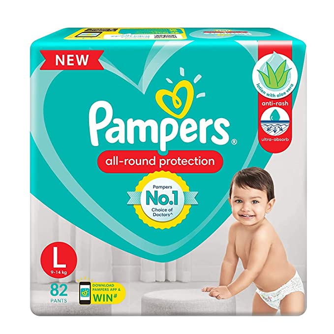 Pampers baby dry pants diaper L