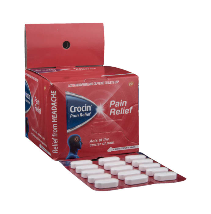 Crocin pain relief tablet