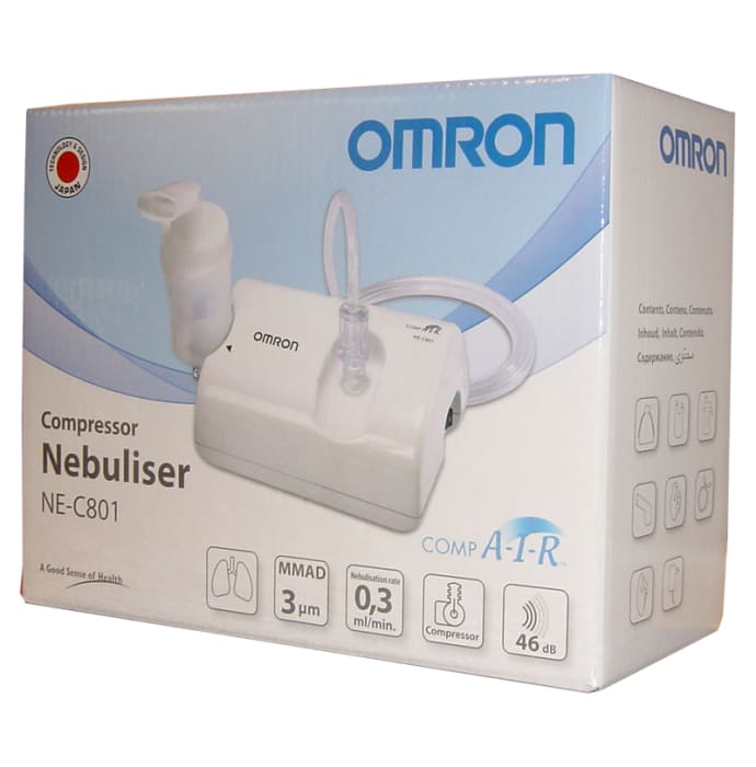 Omron ne-c801s-id compressor nebuliser