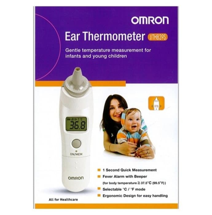 Omron th-839s digital ear thermometer