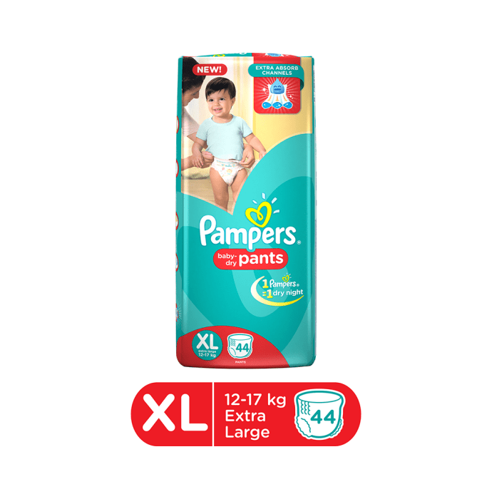 Pampers baby dry pants diaper xl